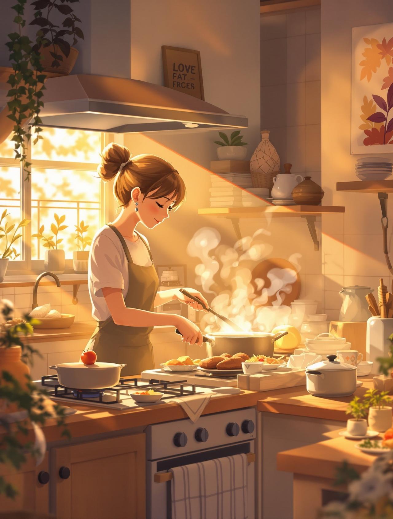 免费短剧 - 妈妈的厨房 免费短剧作品 - 妈妈的厨房,温情家庭题材动漫短剧